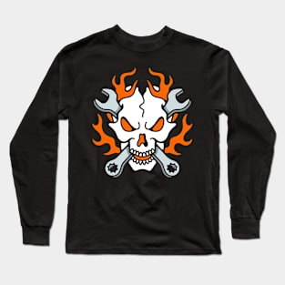 Skull wrench Long Sleeve T-Shirt